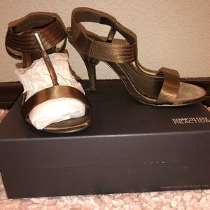 Kenneth Cole Reaction Bronze heels